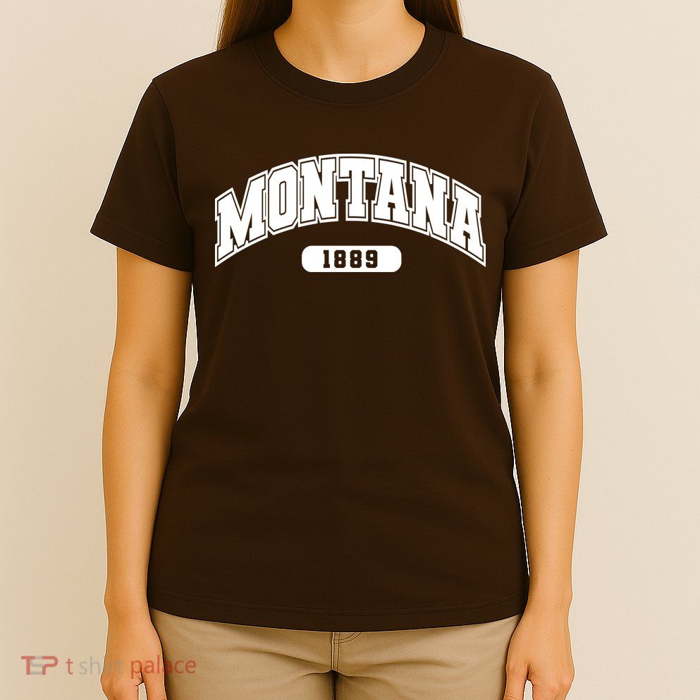 Montana Collegiate Style 1889 T-Shirt
