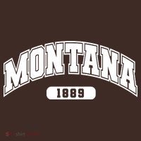 Montana Collegiate Style 1889 T-Shirt