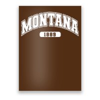 Montana Collegiate Style 1889 Poster