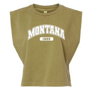 Montana Collegiate Style 1889 Garment-Dyed Women's Muscle Tee