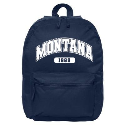 Montana Collegiate Style 1889 16 in Basic Backpack