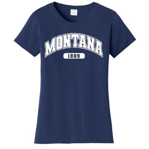 Montana Collegiate Style 1889 Women's T-Shirt