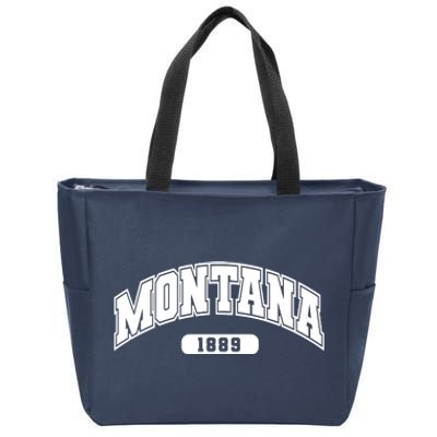 Montana Collegiate Style 1889 Zip Tote Bag