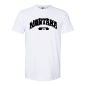 Montana Collegiate Style 1889 Softstyle CVC T-Shirt