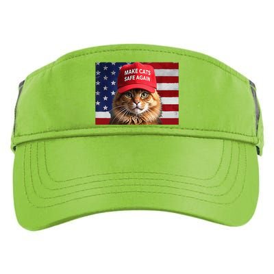 Make Cats Safe Again Gift Adult Drive Performance Visor