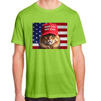 Make Cats Safe Again Gift Adult ChromaSoft Performance T-Shirt