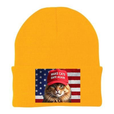 Make Cats Safe Again Gift Knit Cap Winter Beanie