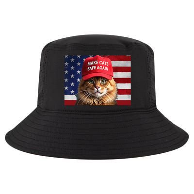 Make Cats Safe Again Gift Cool Comfort Performance Bucket Hat