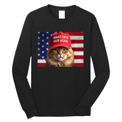 Make Cats Safe Again Gift Long Sleeve Shirt