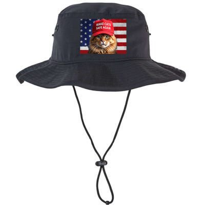 Make Cats Safe Again Gift Legacy Cool Fit Booney Bucket Hat