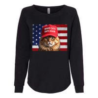 Make Cats Safe Again Gift Womens California Wash Sweatshirt