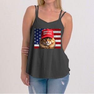 Make Cats Safe Again Gift Women's Strappy Tank