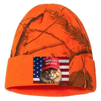 Make Cats Safe Again Gift Kati Licensed 12" Camo Beanie