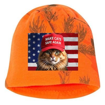 Make Cats Safe Again Gift Kati - Camo Knit Beanie