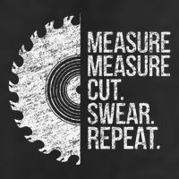 Measure Cut Swear Funny Handyman Dad FatherS Day Adult Drive Performance Visor