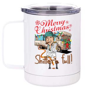 Merry Christmas ShitterS 12 oz Stainless Steel Tumbler Cup