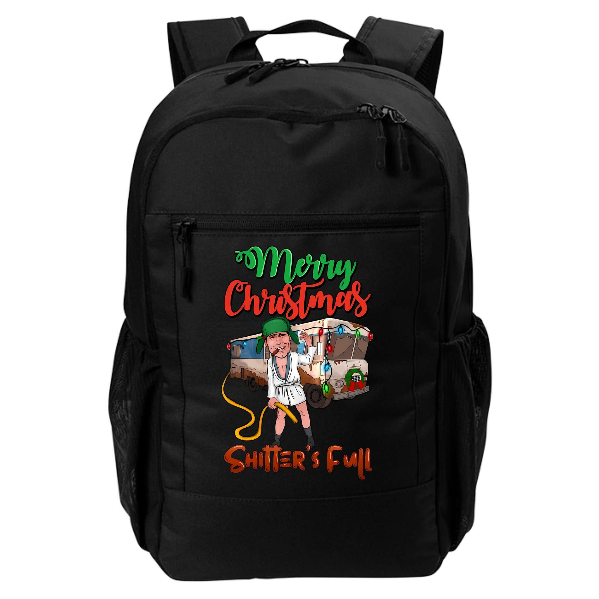 Merry Christmas Shitters Full Funny Christmas Vacation Backpack