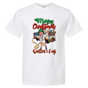 Merry Christmas Shitters Full Funny Christmas Vacation Garment-Dyed Heavyweight T-Shirt