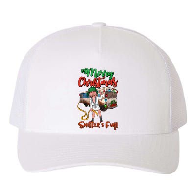 Merry Christmas Shitters Full Funny Christmas Vacation Yupoong Adult 5-Panel Trucker Hat