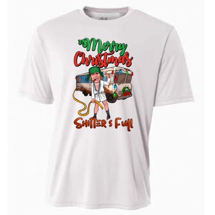 Merry Christmas Shitters Full Funny Christmas Vacation Cooling Performance Crew T-Shirt