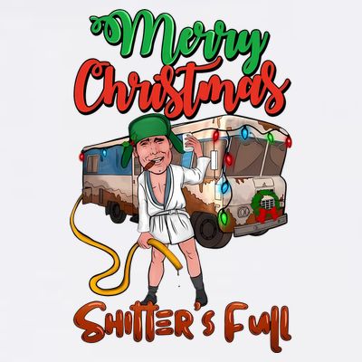 Merry Christmas Shitters Full Funny Christmas Vacation T-Shirt