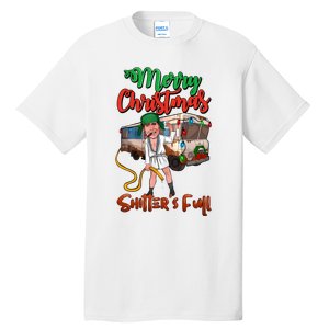 Merry Christmas Shitters Full Funny Christmas Vacation Tall T-Shirt