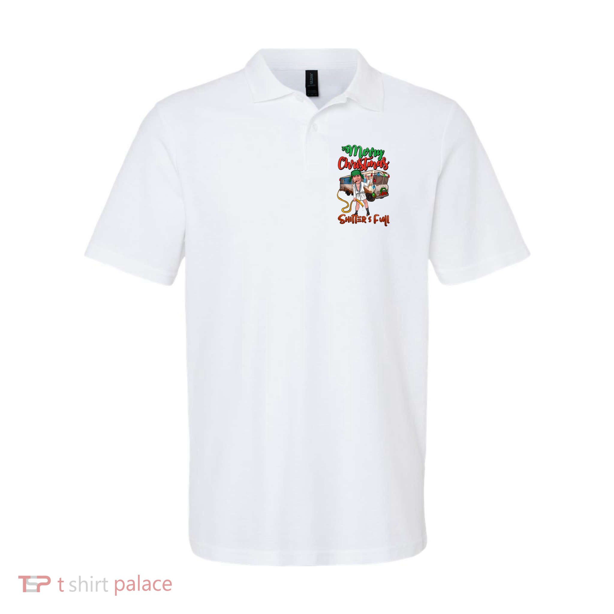 Merry Christmas Shitters Full Funny Christmas Vacation Polo