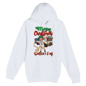 Merry Christmas Shitters Full Funny Christmas Vacation Premium Pullover Hoodie