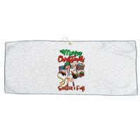 Merry Christmas Shitters Full Funny Christmas Vacation Large Microfiber Waffle Golf Towel