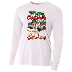 Merry Christmas Shitters Full Funny Christmas Vacation Cooling Performance Long Sleeve Crew