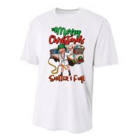 Merry Christmas Shitters Full Funny Christmas Vacation Performance Sprint T-Shirt