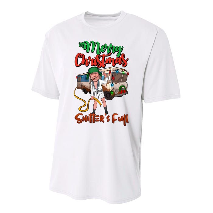 Merry Christmas Shitters Full Funny Christmas Vacation Performance Sprint T-Shirt