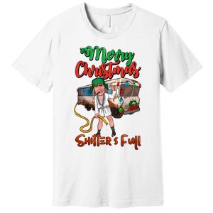 Merry Christmas Shitters Full Funny Christmas Vacation Premium T-Shirt