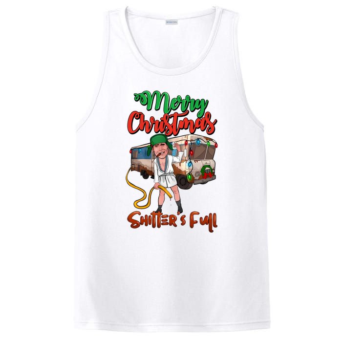 Merry Christmas Shitters Full Funny Christmas Vacation PosiCharge Competitor Tank