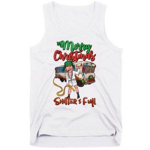 Merry Christmas Shitters Full Funny Christmas Vacation Tank Top