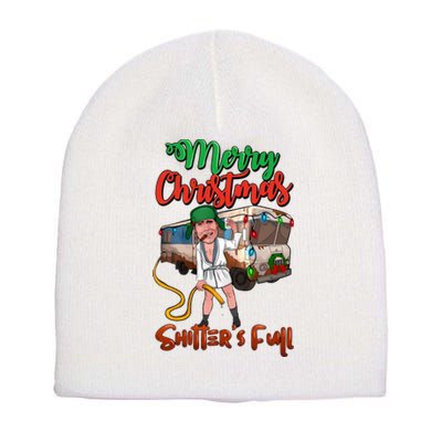 Merry Christmas Shitters Full Funny Christmas Vacation Short Acrylic Beanie