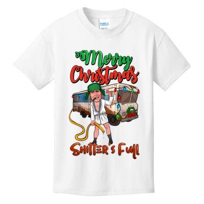 Merry Christmas Shitters Full Funny Christmas Vacation Kids T-Shirt