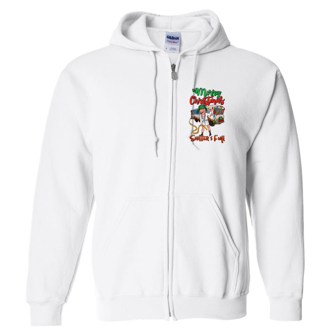 Merry Christmas Shitters Full Funny Christmas Vacation Full Zip Hoodie