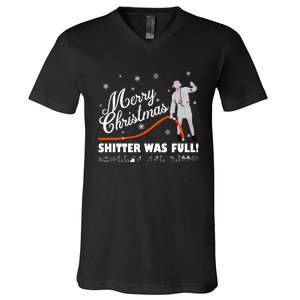 Merry Christmas ShitterS Full V-Neck T-Shirt