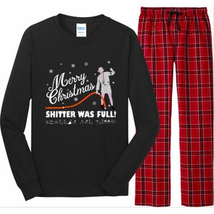 Merry Christmas ShitterS Full Long Sleeve Pajama Set