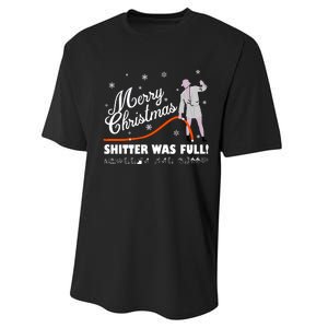 Merry Christmas ShitterS Full Performance Sprint T-Shirt