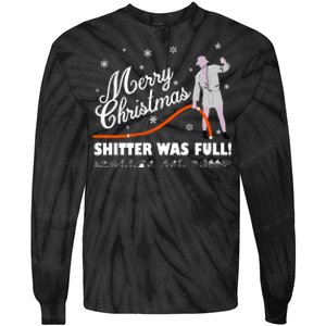 Merry Christmas ShitterS Full Tie-Dye Long Sleeve Shirt