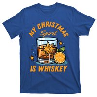 My Christmas Spirit Is Whiskey Christmas Gift T-Shirt