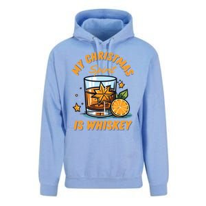 My Christmas Spirit Is Whiskey Christmas Gift Unisex Surf Hoodie