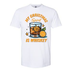 My Christmas Spirit Is Whiskey Christmas Gift Softstyle CVC T-Shirt