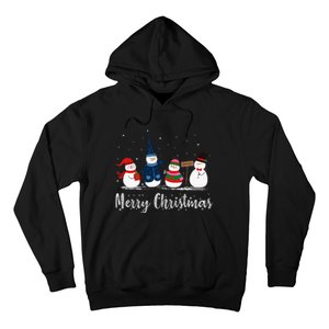 Merry Christmas Snowman Christmas Holiday Hoodie