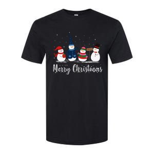 Merry Christmas Snowman Christmas Holiday Softstyle CVC T-Shirt