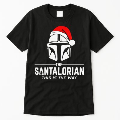 Merry Christmas Santalorian Santa V-Neck Tall T-Shirt