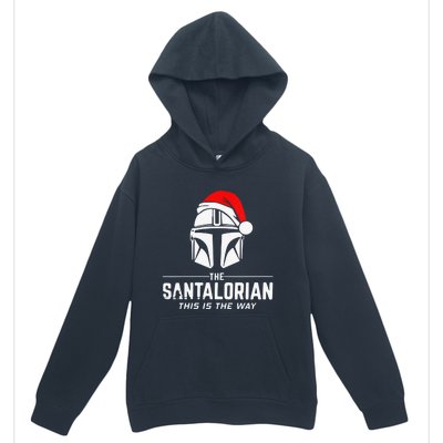 Merry Christmas Santalorian Santa V-Neck Urban Pullover Hoodie