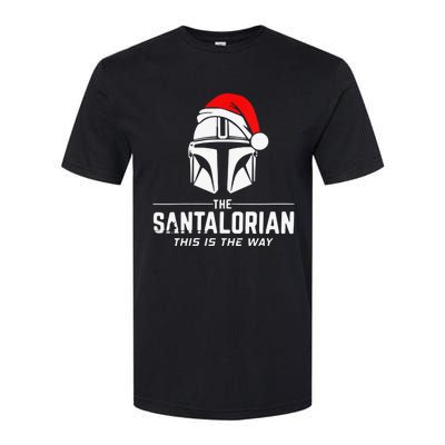 Merry Christmas Santalorian Santa V-Neck Softstyle CVC T-Shirt